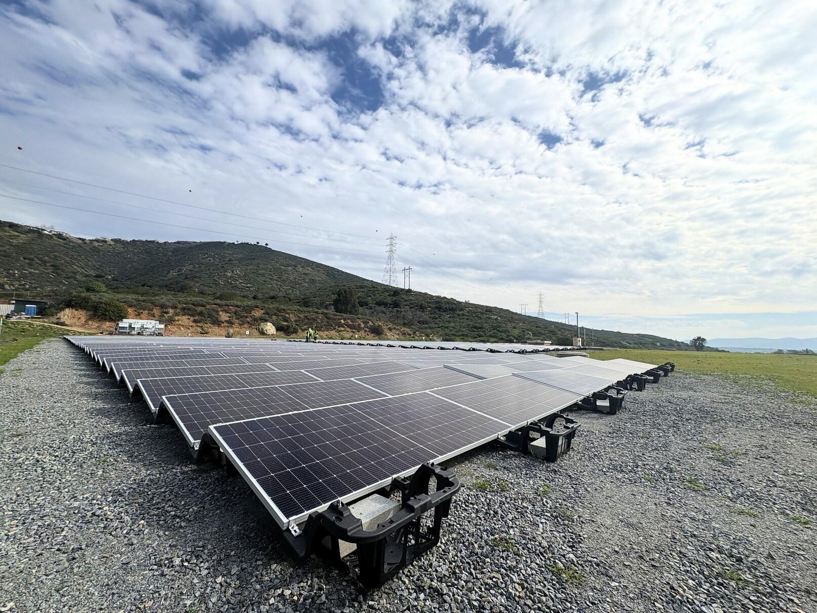 Sollega FastRack installation at Santa Fe Water Filtration Plant