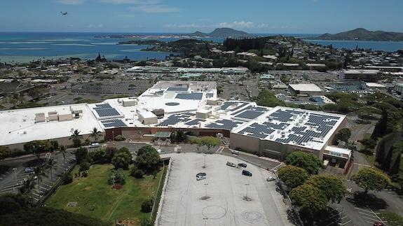 Our installation at Windward Mall, Kaneohe